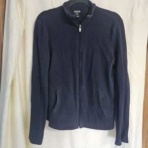 Michael Kors Navy Zip-Up Jacket Size M